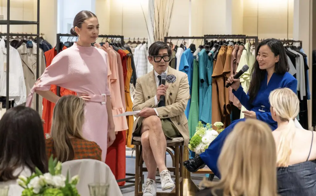 Stanley Korshak Hosts Lively Brunch and Fashion Presentation Honoring British Designer Edeline Lee