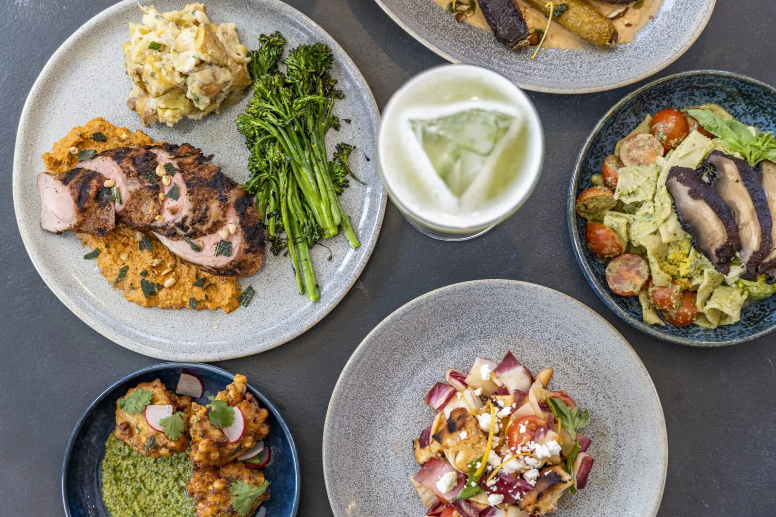 Meals at ULUM Moab's main lodge dining room draws guests for gourmet dishes with fresh ingredients.