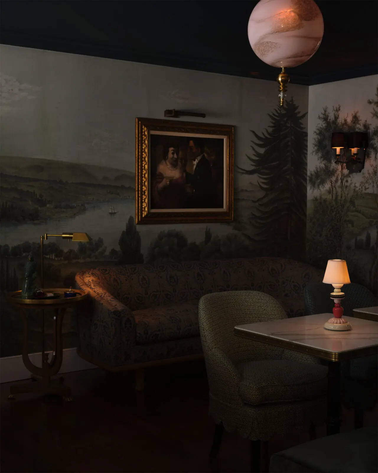 Antique painting from Obsolete, L.A.  (Photo by Douglas Friedman)