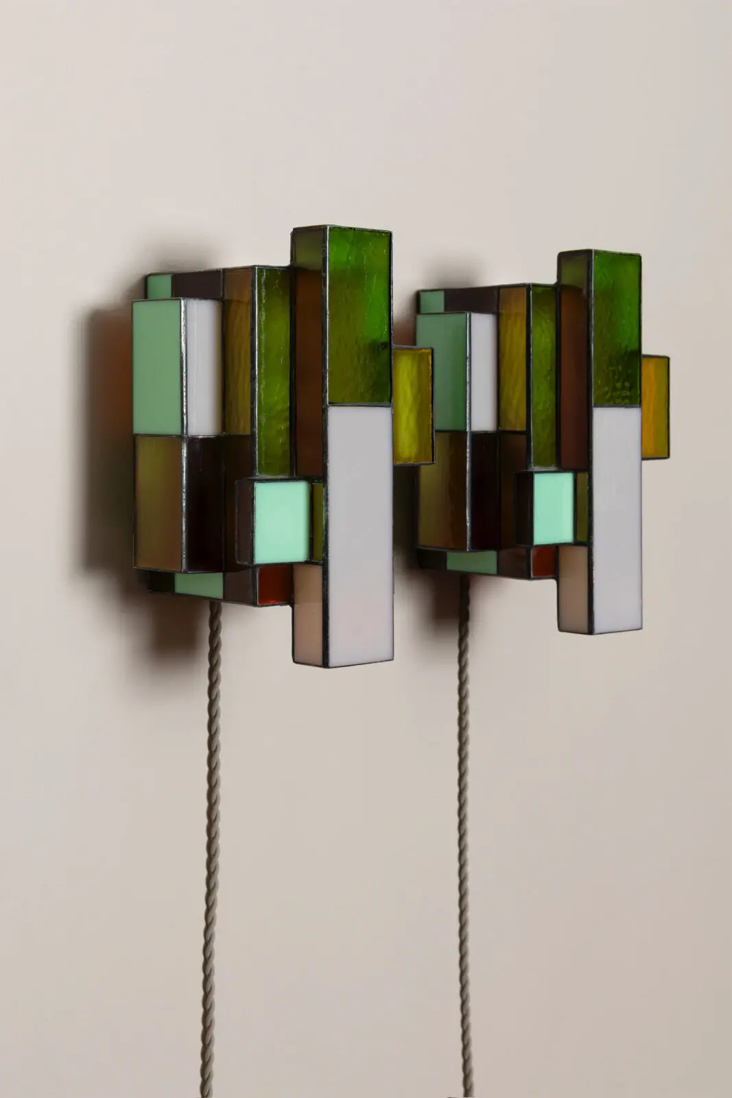 Petite Cathedral sconces – Pair 1 by Jason Koharik. Available exclusively at The Future Perfect. (Photo by David Sierra)
