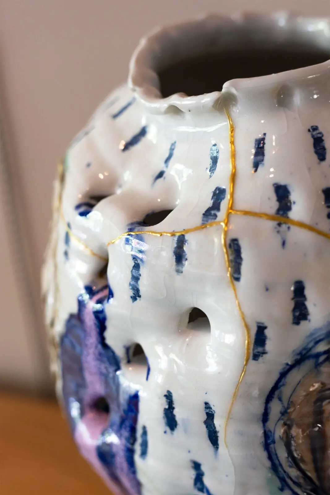 Untitled Lamp 1, 2025, by Jane Yang-D’Haene. Available exclusively at The Future Perfect. (Photo by David Sierra)