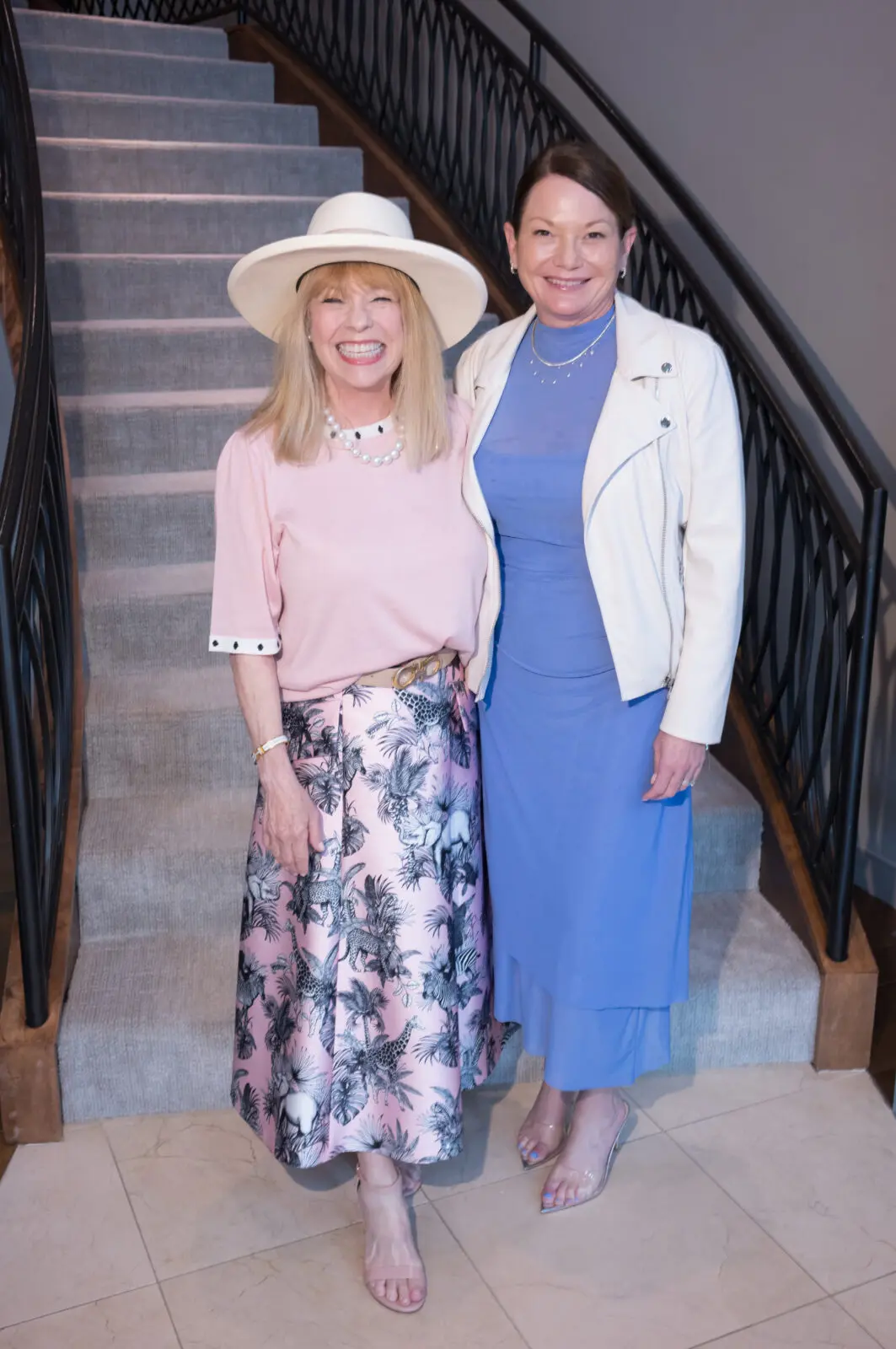 Tyri Centanni, Shannon Blanchard at the Elizabeth Anthony luncheon (Photo by Daniel Ortiz)