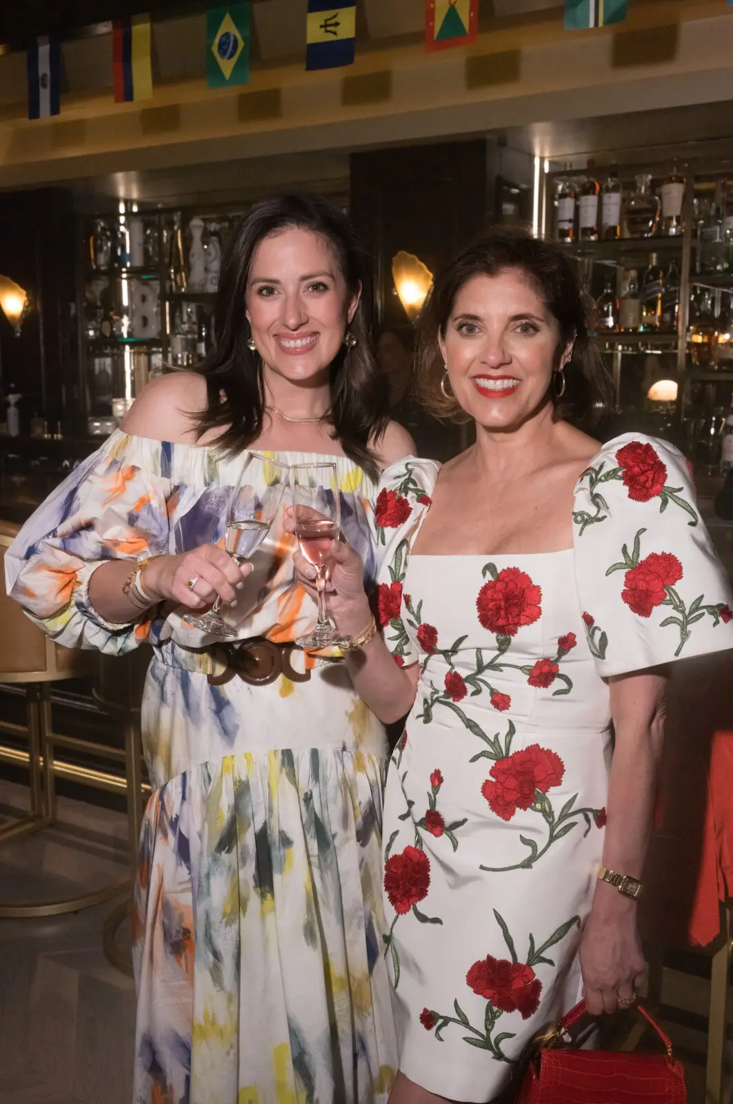 Brittany Rose Wetterer and Stacey Lindseth at the Maitre 'D after party (Photo by Daniel Ortiz)