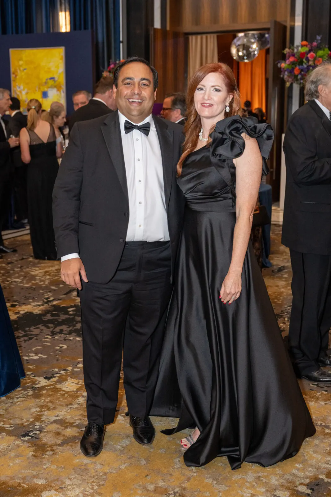 D and Michele Verma at the Alley Theatre gala (Photo by Jacob Power)