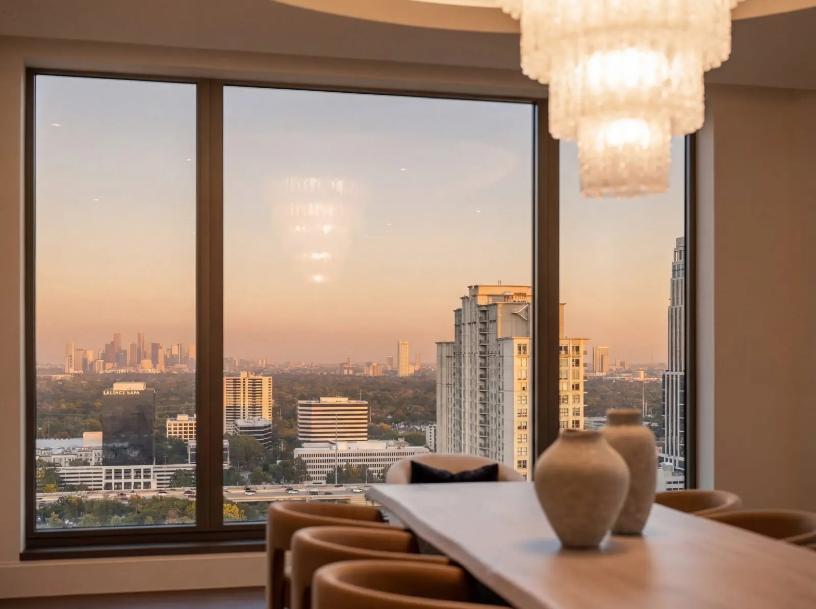  A rooom with a view in the Belfiore penthouse (Photo by Harry Stonhill)