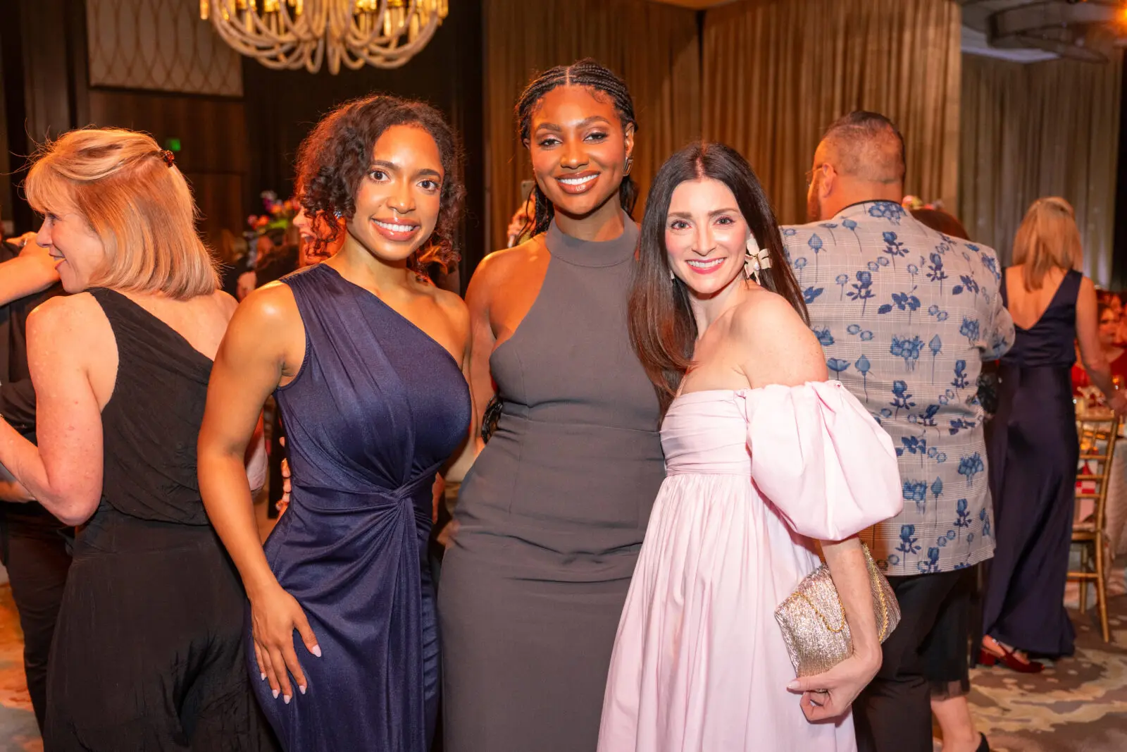 Alley Theatre gala partygoers (Photo by Jacob Power)