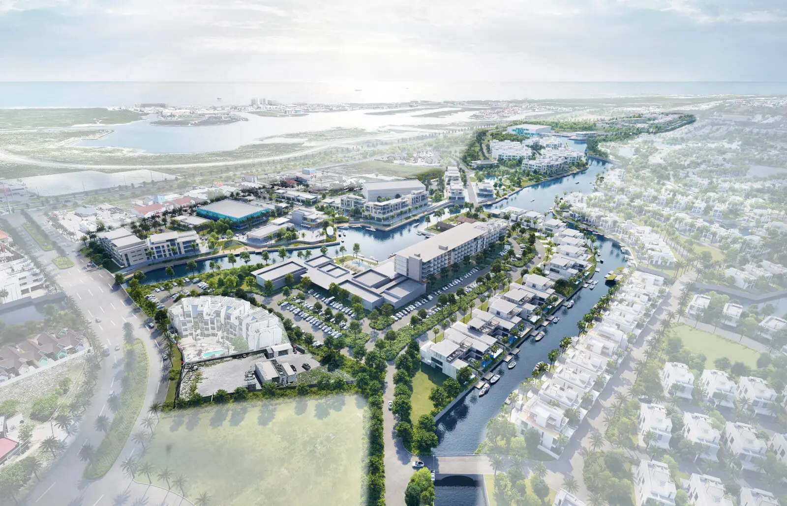Showcase homes are rising, the sales center is open, and a limited offering of canal-front homesites from the $300,000s is available now.