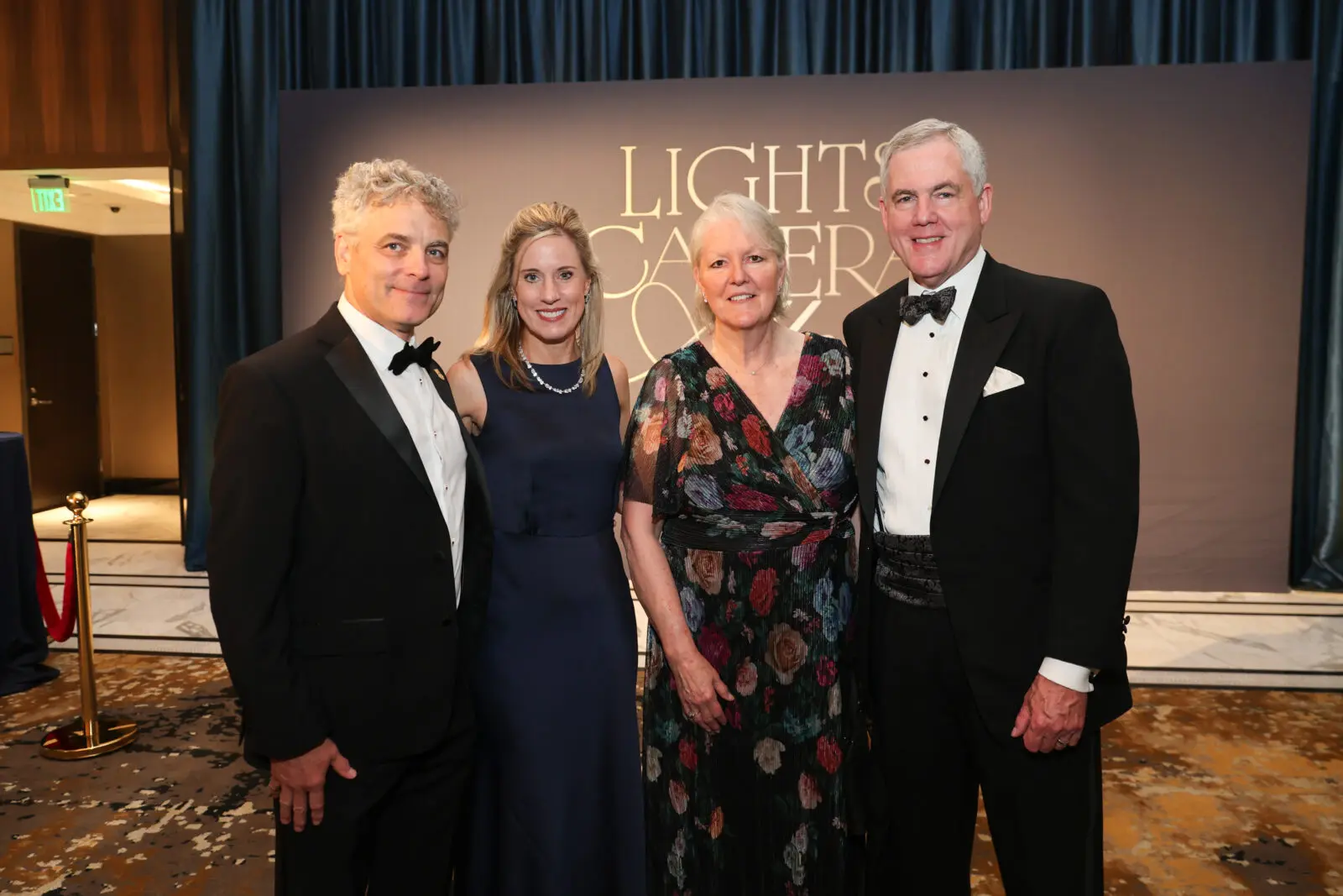 Terry Vanderpool & Dr. Sinda Vanderpool, Angela & Craig Jarchow at the Alley gala (Photo by Priscilla Dickson)