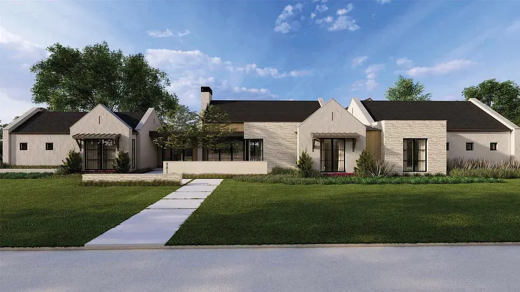 A Stunning Fort Worth New Build Hits The Market for $6 Million — With Access to Pickleball Courts, Community Gathering Spaces, and 50-Plus Acres of Parks and Trails in Montrachet