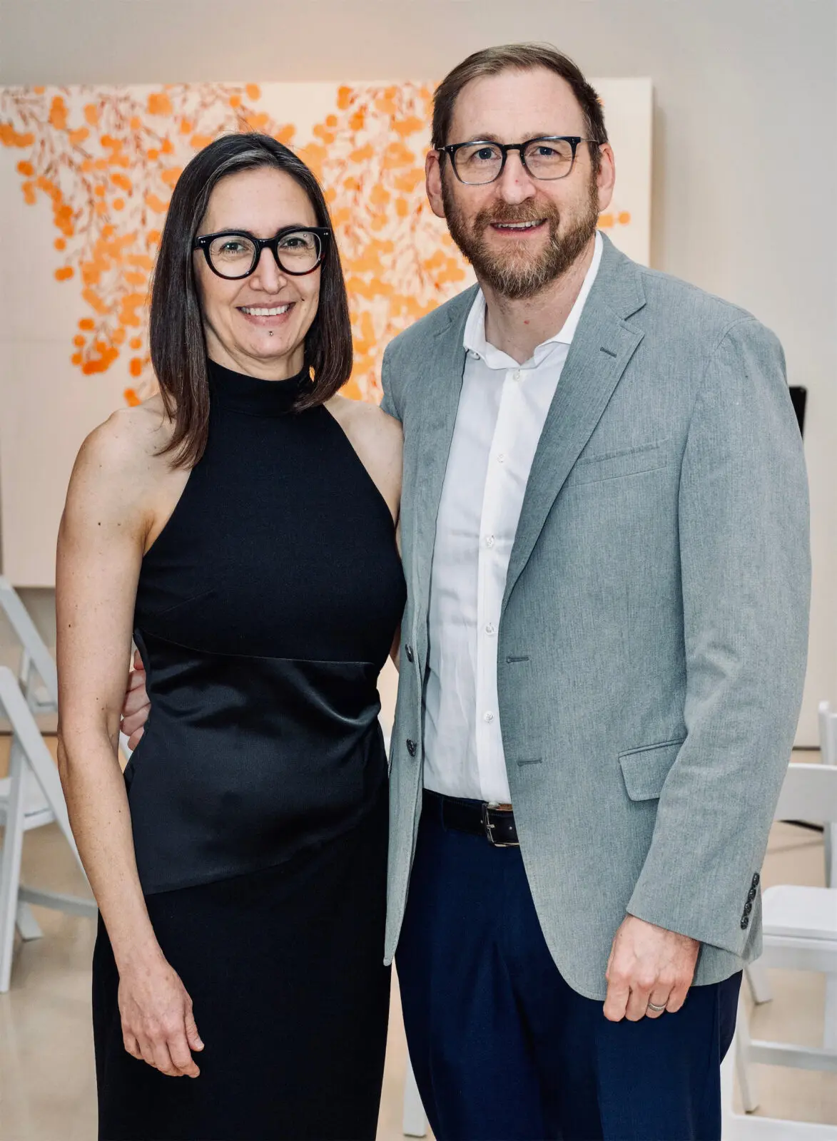 Toni Oplt & Ed Schneider at Musiqa Spring Benefit 2026 (Photo by Jacob Power)