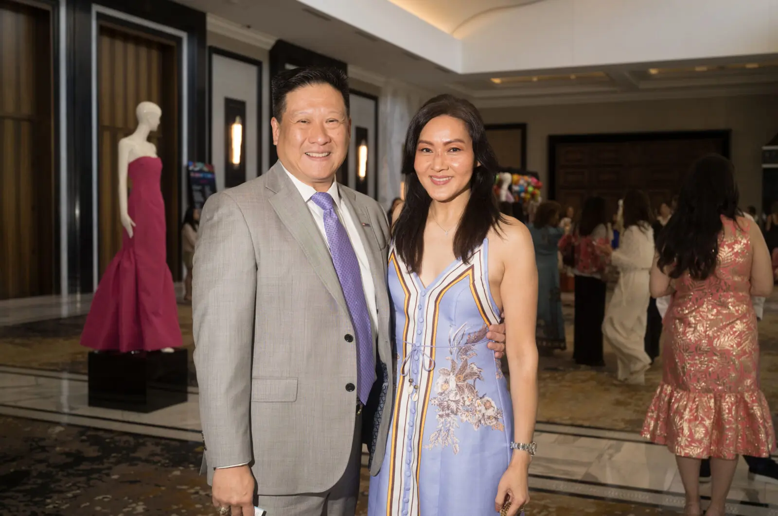 Ray Kwan, Thao Kwan Asia Society Texas’ second annual 'Runway to Asia' luncheon (Photo by Daniel Ortiz)