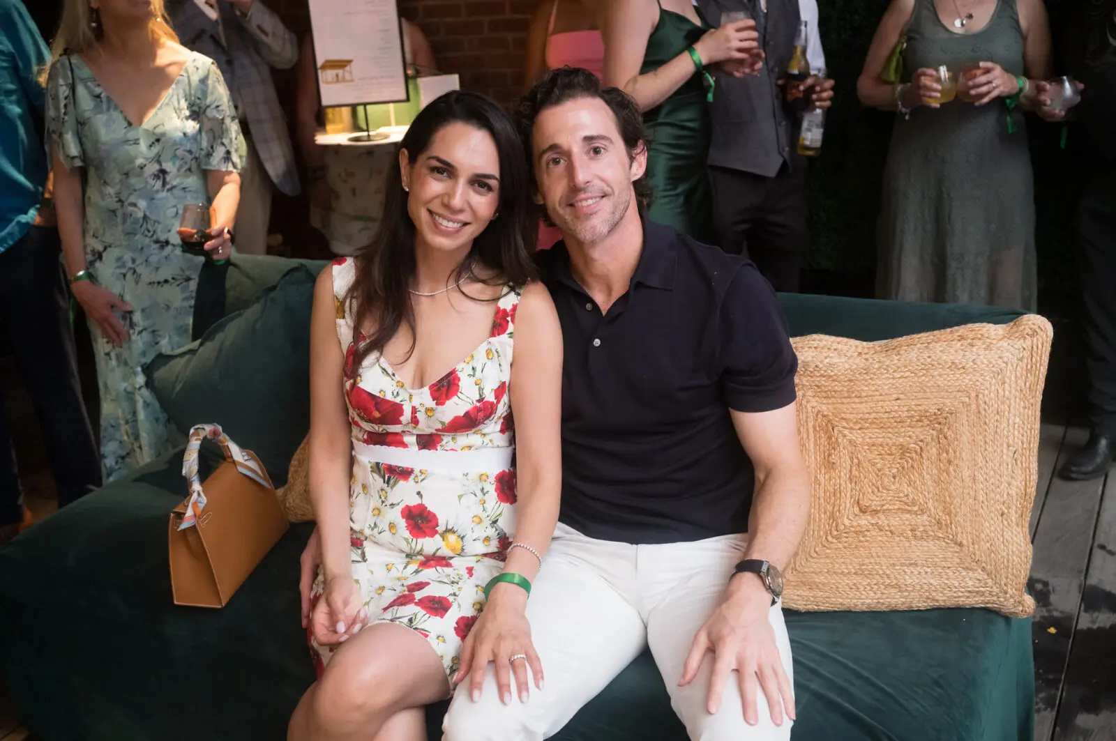 Bahareh & James Flavin at Discovery Green's 'A Night of Discovery' 