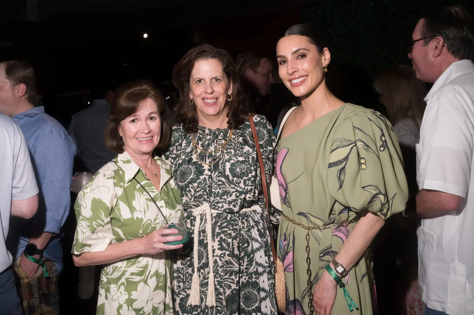 Mundy Elam, Isabel Lummis, Ann-Marie Soza at Discovery Green's 'A Night of Discovery' 