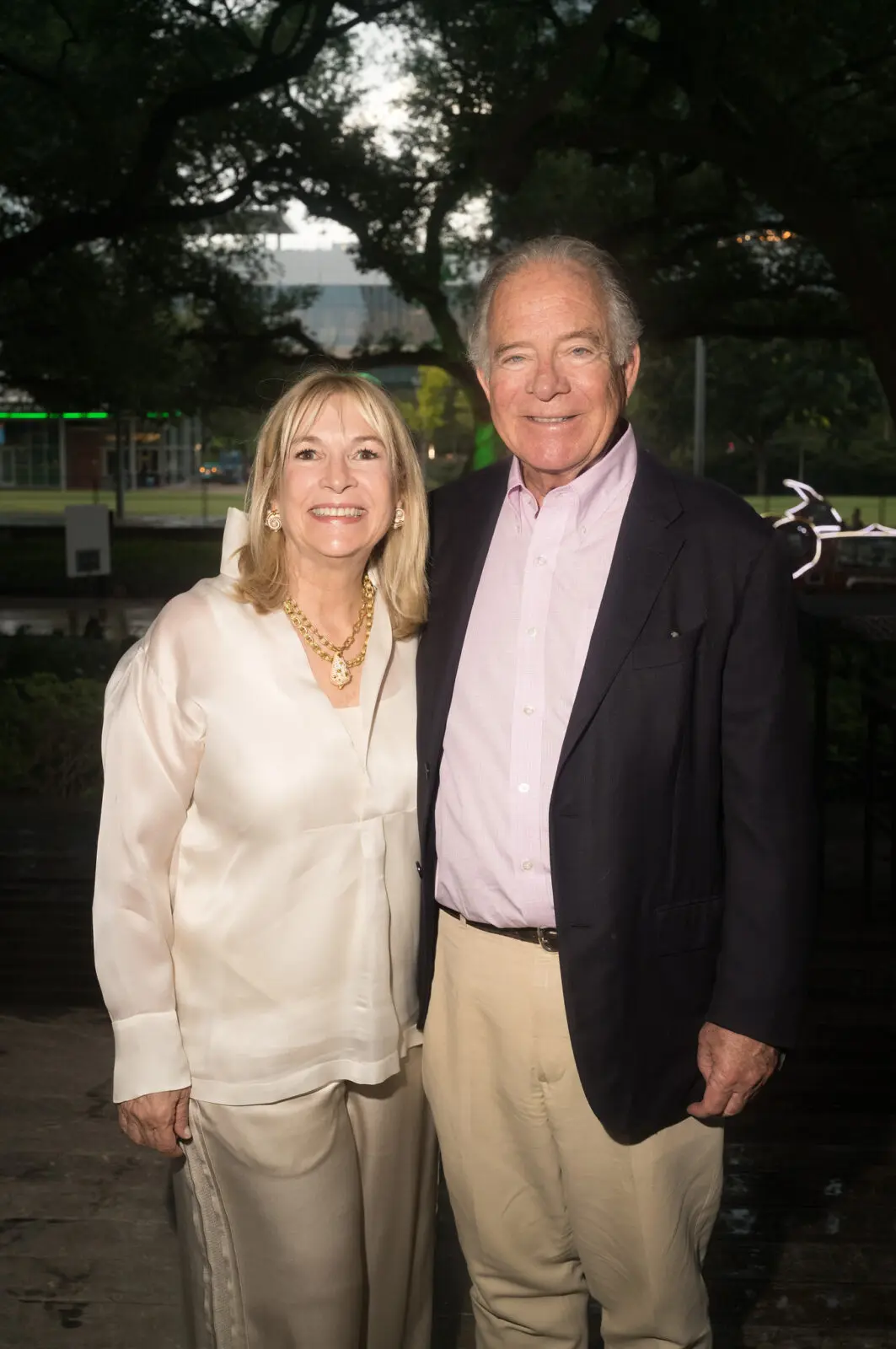 Nancy & Butch Abendshein at Discovery Green Conservancy's 'A Night of Discovery' 