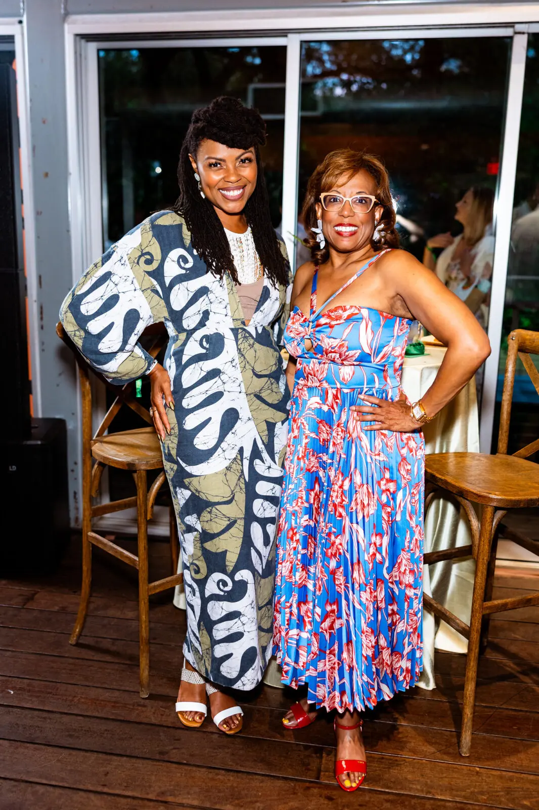 Zion Escobar, Desrye Morgan at Discovery Green's 'A Night of Discovery'  (Photo by Hung L. Truong