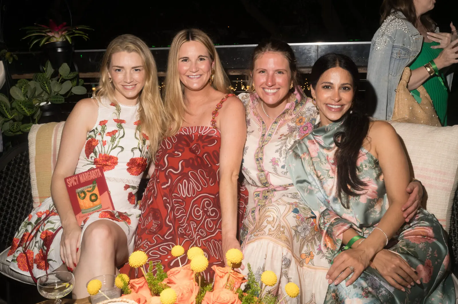 Hailey Hawkins, McCleary Wolcott, Kylie Carruth, Munti Ahmad at Discovery Green's at Discovery Green's 'A Night of Discovery' (Photo by Daniel Ortiz)