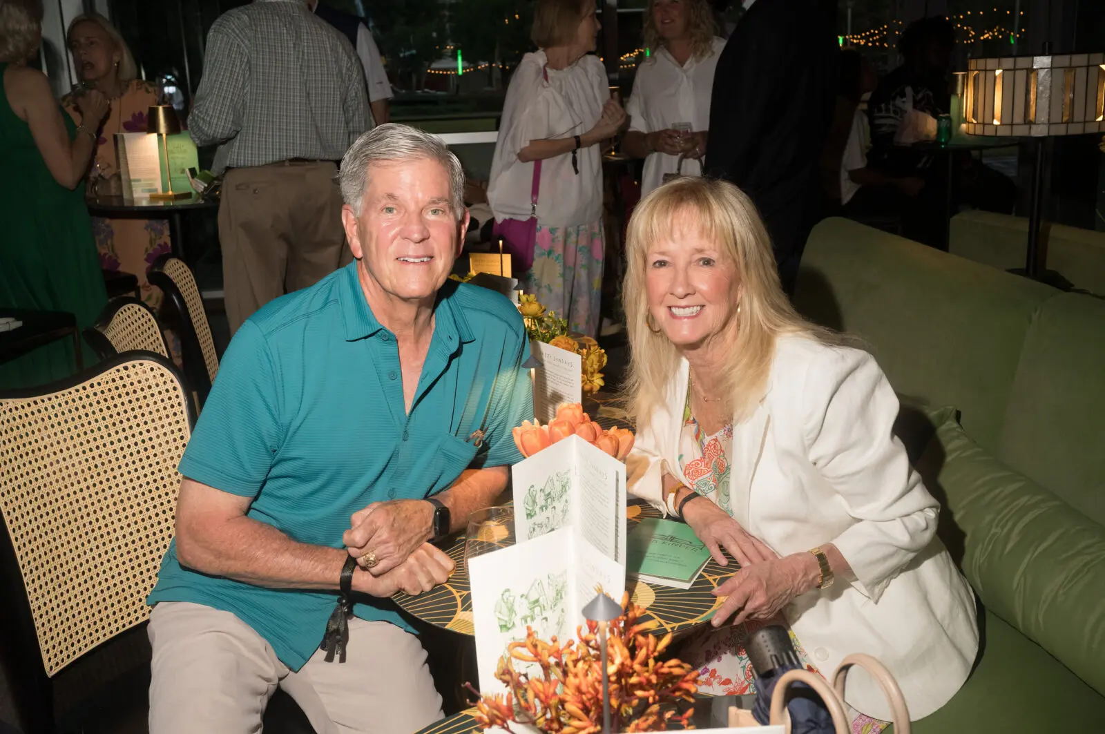 John  & Mary Eads at Discovery Green's at Discovery Green's 'A Night of Discovery' (Photo by Daniel Ortiz)