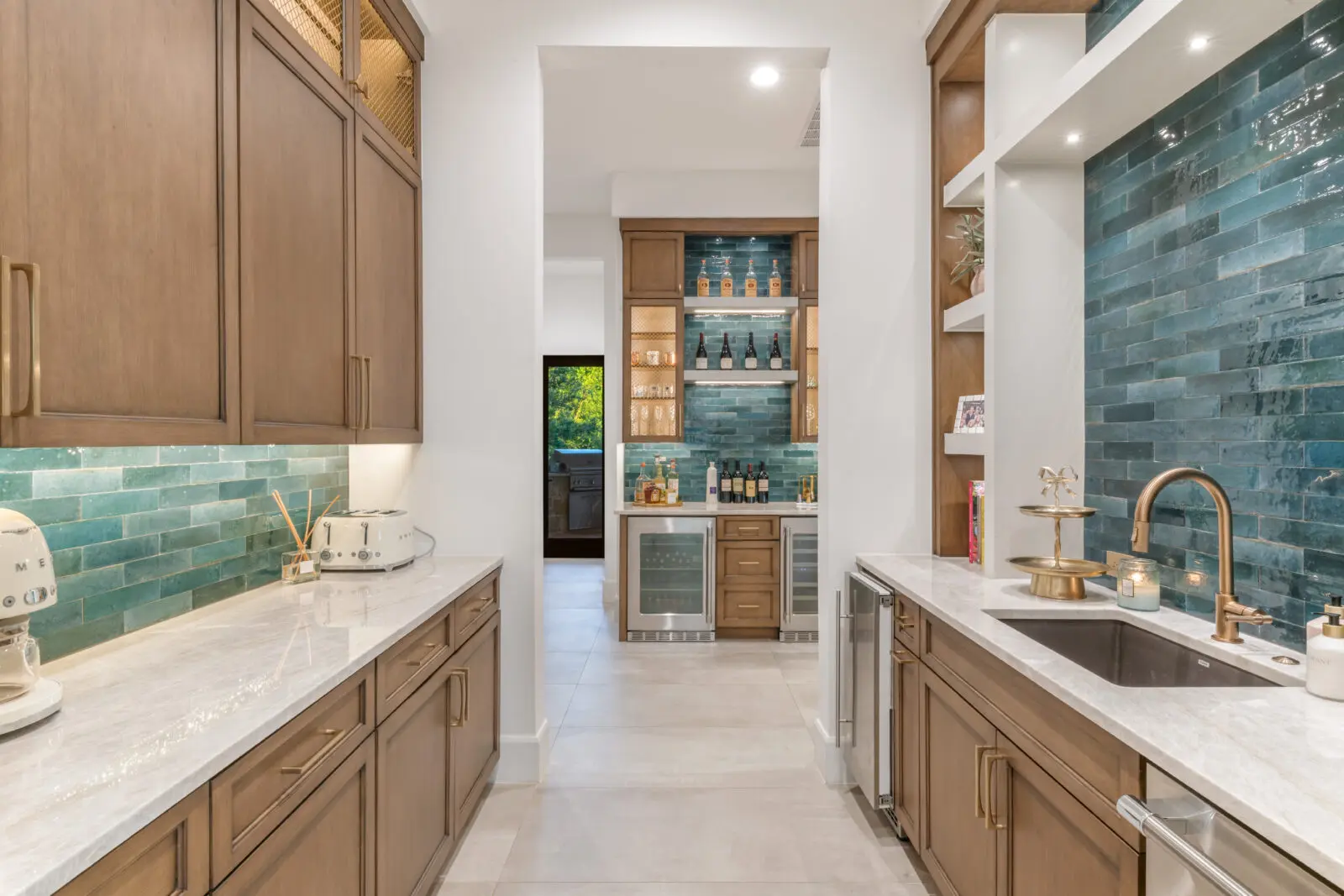 Celebrated builder GG Cain designed the home. (Photo by Costa Christ / Compass)