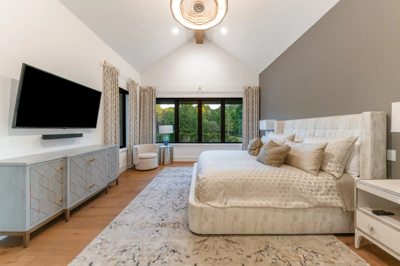 6101 Crystal Cove Court offers four bedrooms and five bathrooms. (Photo by Costa Christ / Compass)