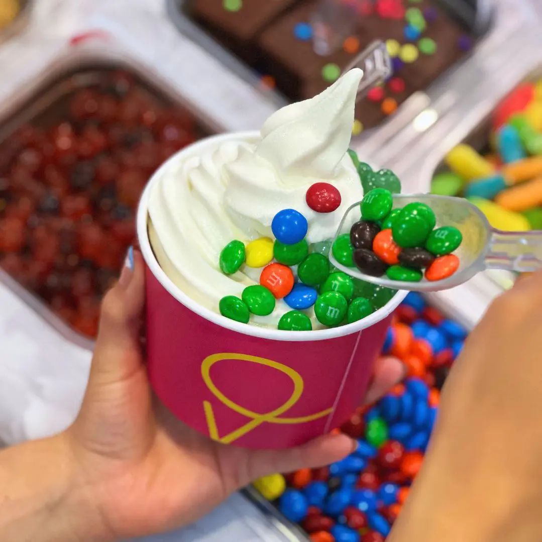 From M&M’s to gummy worms and everything in between, Sweets to the Sweet has all the fixings to make your froyo a masterpiece. (Photo courtesy Sweets to the Sweet)