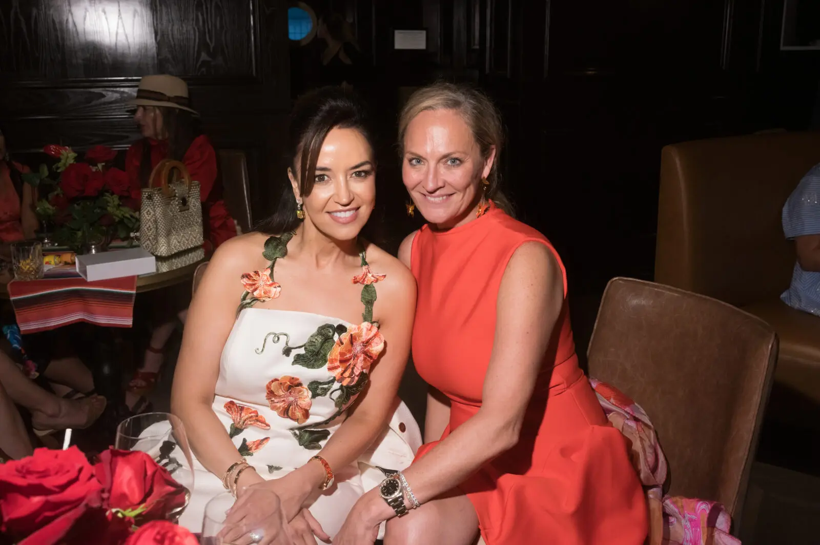 Maria Moncada Alaoui, Rachel Regan at the Maitre 'D post LWI after party (Photo by Daniel Ortiz)