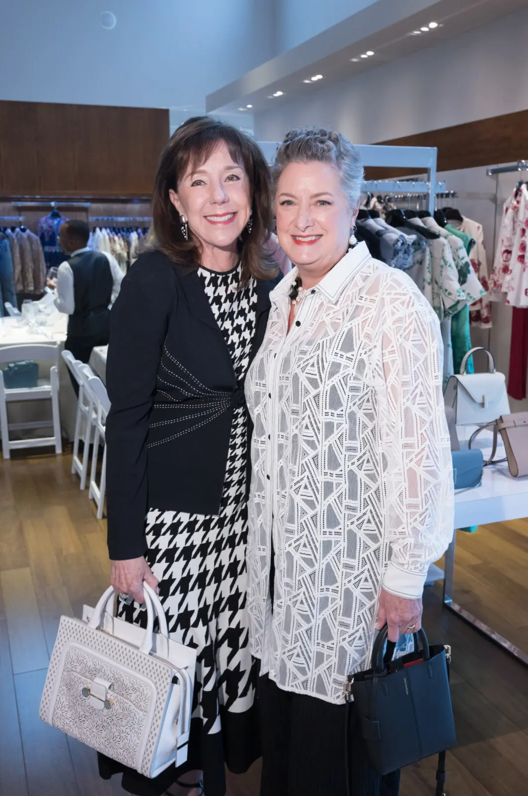 Elizabeth Stein, Tamara Klosz Bonar at the Elizbeth Anthony event (Photo by Daniel Ortiz)