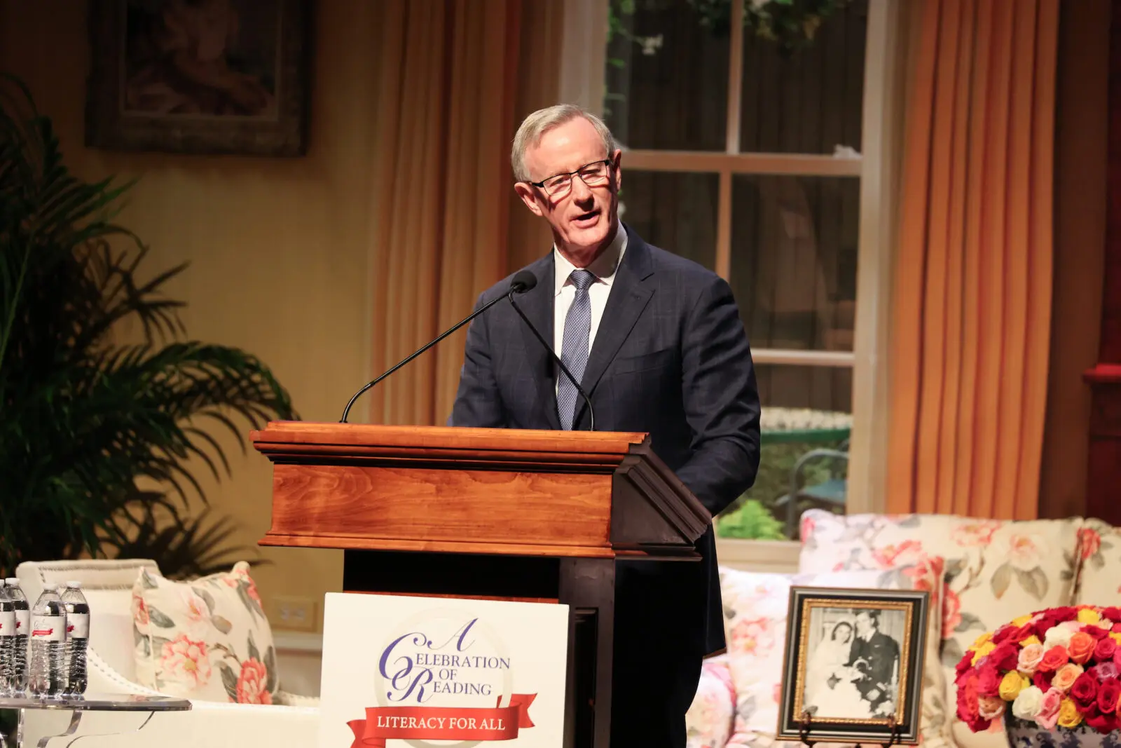 Admiral William McRaven (ret.) at A Celebration of Reading (Photo by Priscilla Dickson) 