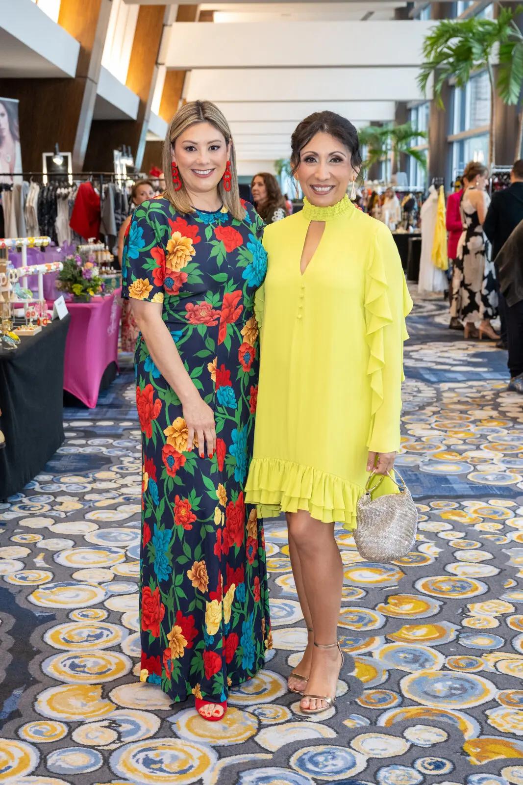April Fabre, Jovanny Orellana at the Latin Women's Initiative 'Viva la Moda' event (Photo by Jacob Power)