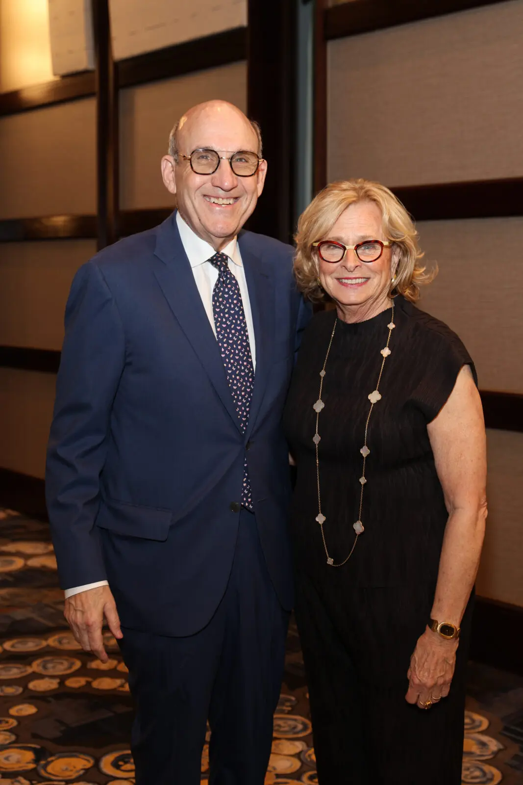 Benjamin & Joy Warren at the Holocaust Museum Houston  Lyndon Baines Johnson Moral Courage Award Dinner (Photo by Priscilla Dickson)