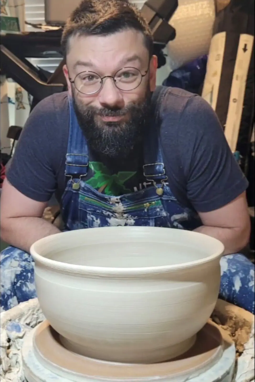 Ceramic artist Brian Mitchell joins this year’s 100 Bowl Challenge during Empty Bowls Houston. (Photo courtesy Empty Bowls Houston)