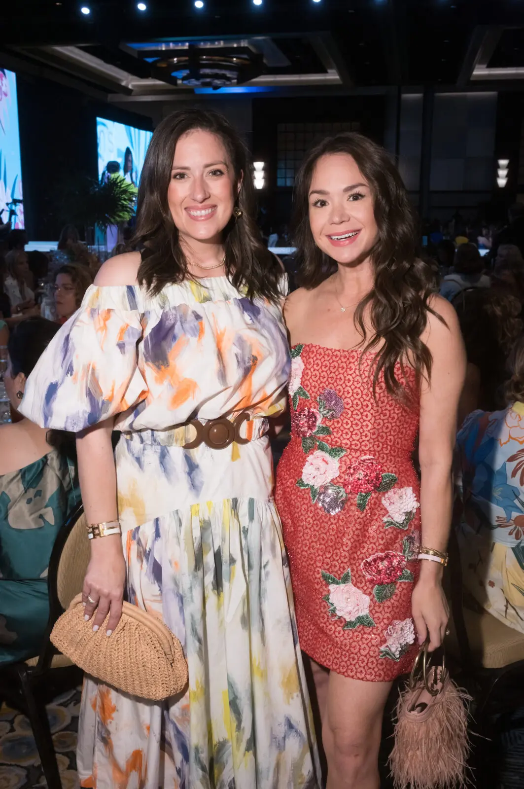 Brittany Wetterer, Gabty Valencia at the Latin Women's Initiative 'Viva la Moda' event (Photo by Daniel Ortiz)
