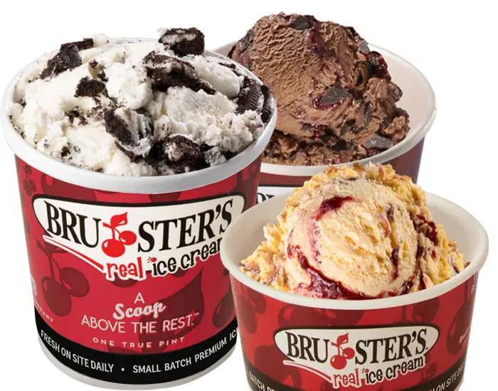 Bruster’s has locations in Spring and Conroe. (Photo courtesy Bruster’s)