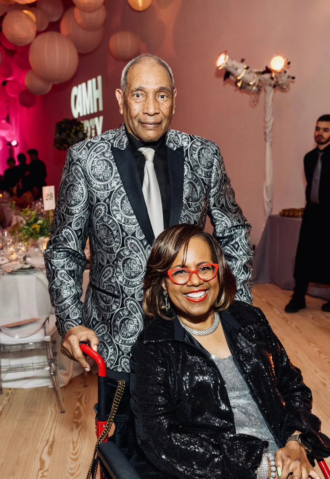 John F. Guess Jr. & Melanie Lawson at CAMH Party: 2026 Annual Benefit and Art Auction (Photo by Jenny Antill Clifton)