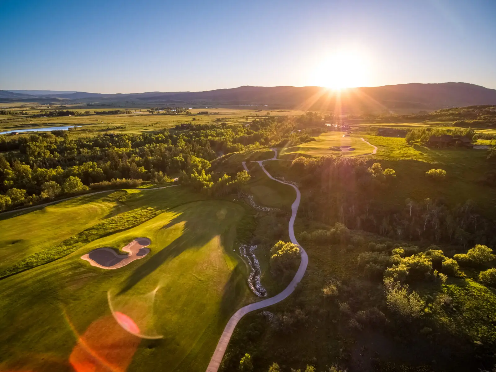 Catamount Ranch & Club is a Tom Weiskopf-designed course and the only private golf club in the region.