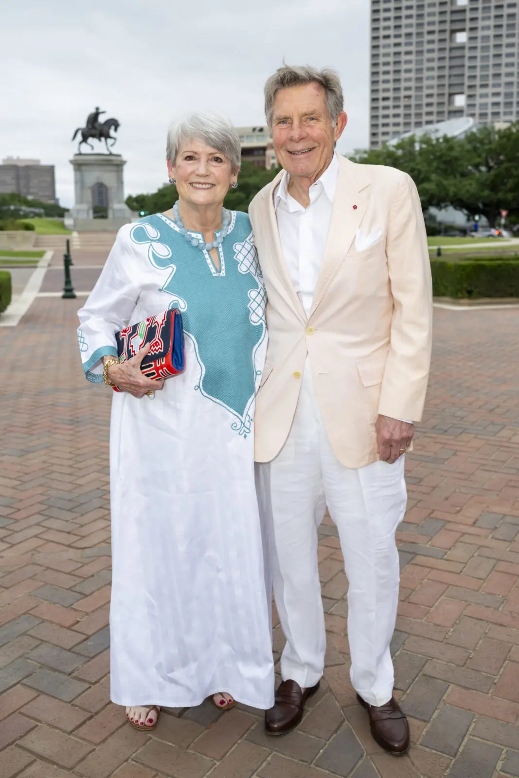 Cece & Mack Fowler at Hermann Park Conservancy's 'Evening in the Park' (Photo by Michelle Watson, CatchlightGroup.com)