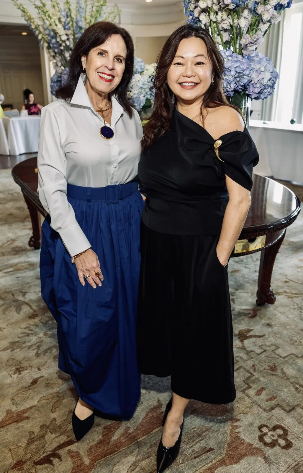 Mariela Poleo, Chloe Dao at Houston Center for Contemporary Craft 2026 Crafting A Legacy Spring Luncheon (Photo by Jenny Antill Clifton)