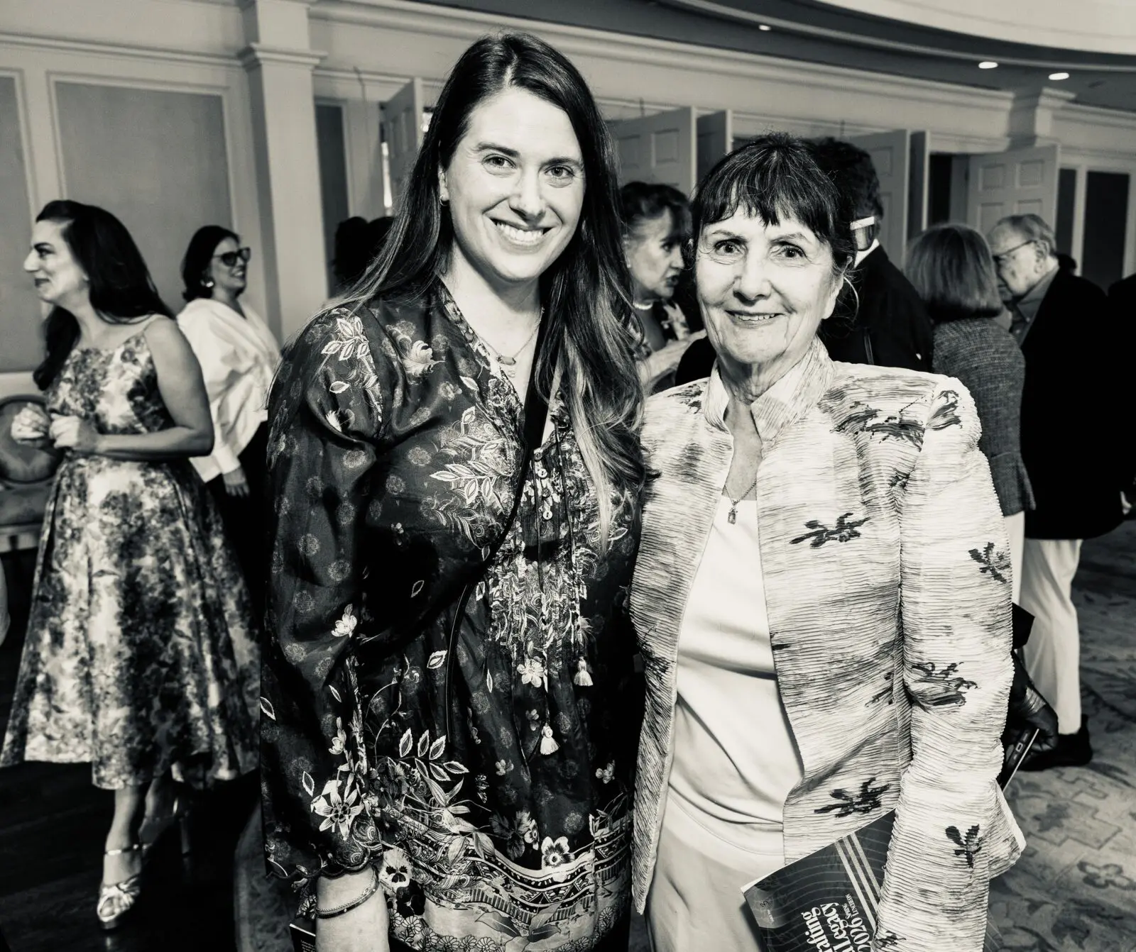 Ashley Powell, Leslie Bucher at Houston Center for Contemporary Craft 2026 Crafting A Legacy Spring Luncheon (Photo by Jenny Antill Clifton)