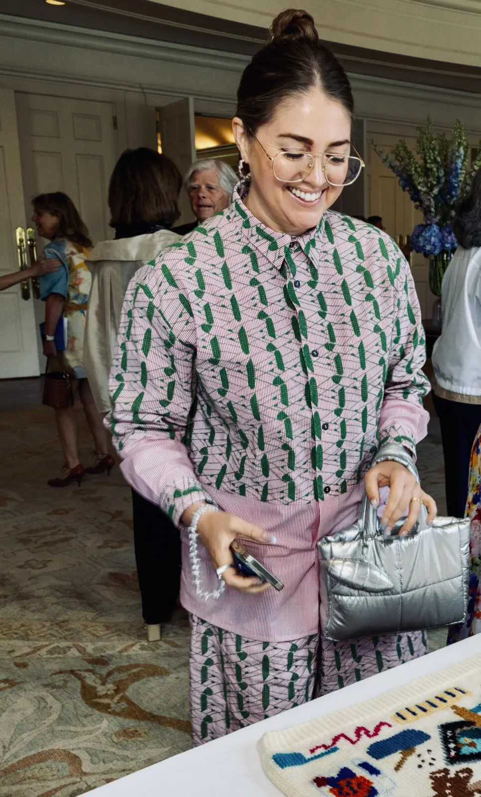 Laura Burton at Houston Center for Contemporary Craft 2026 Crafting A Legacy Spring Luncheon (Photo by Jenny Antill Clifton)