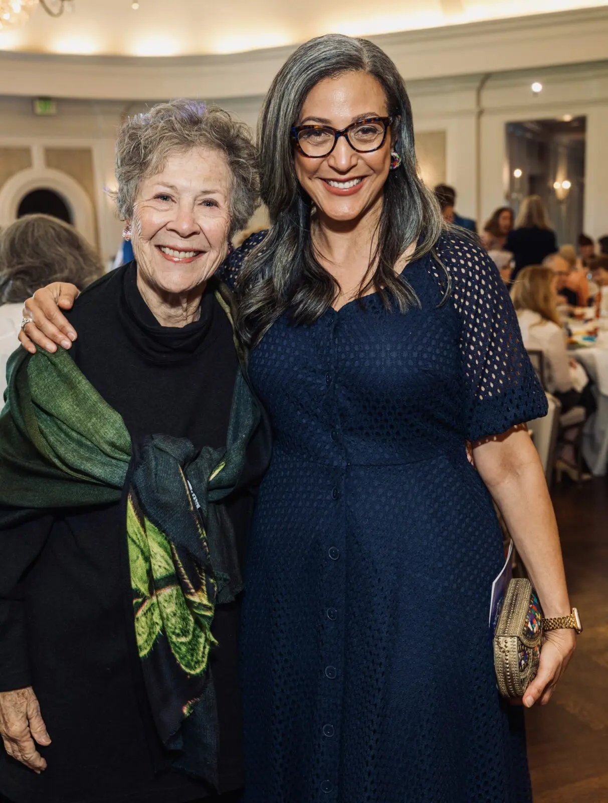 Kitty Rabinow, Rayanne Darensbourg at Houston Center for Contemporary Craft 2026 Crafting A Legacy Spring Luncheon (Photo by Jenny Antill Clifton)