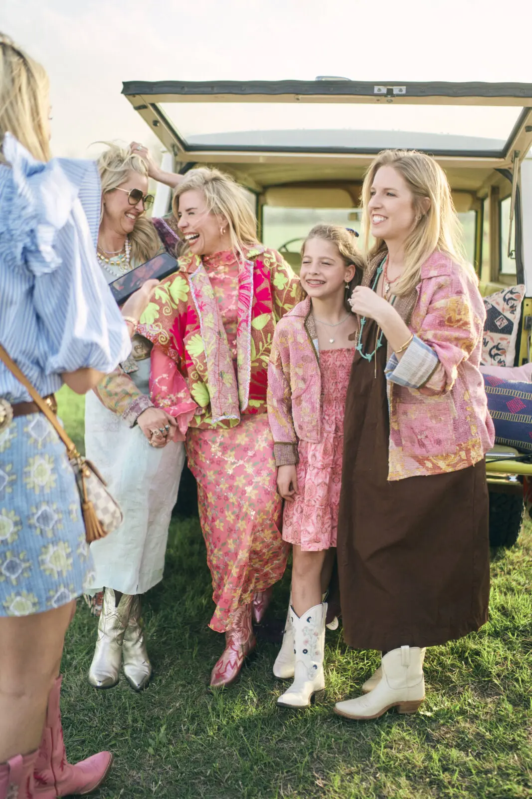 Seasonal gatherings and markets at Round Top have become the state’s go-to backdrop for buzzy launches, including the recent debut of a mother-daughter capsule collection with strong Fort Worth ties. (Courtesy)