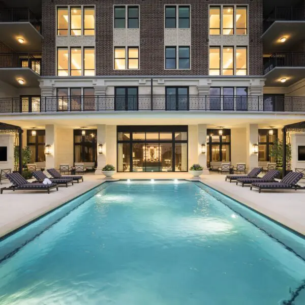 Swank Houston High-Rise Unveils Its Showcase Pool Deck and Amenities Galore — The Langley Pushes Luxury Higher