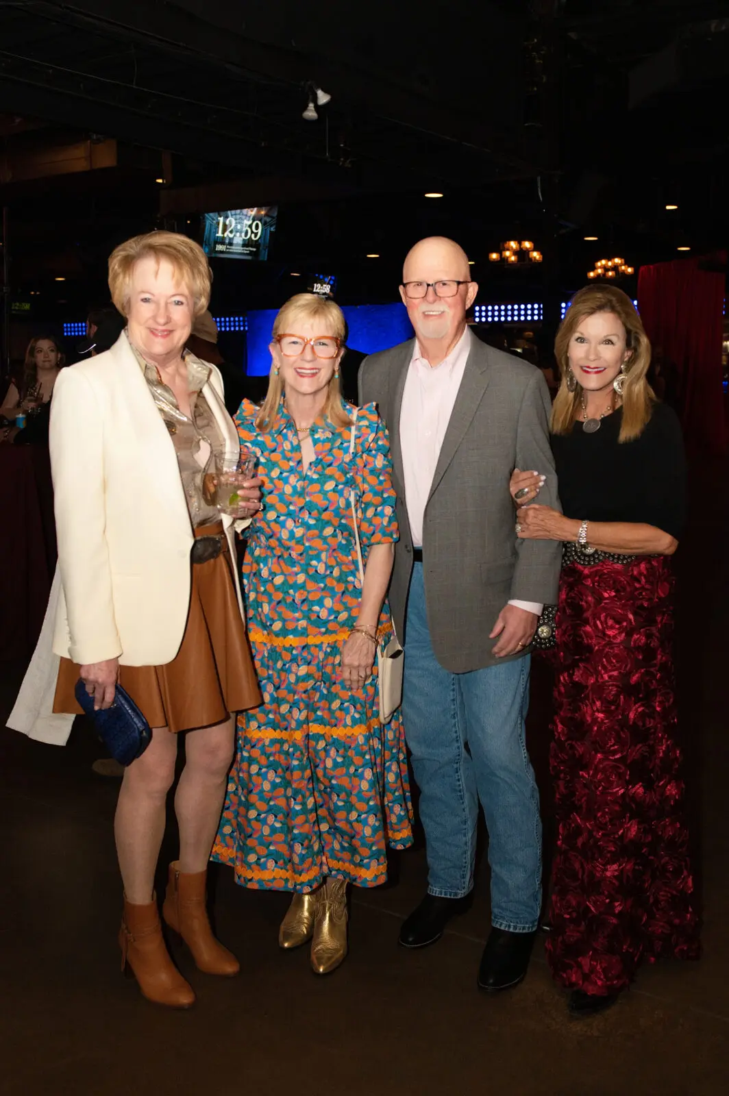 Carol Huckin, Paige & Chuck Locke, Lisa Laughlin (Photo by Tamytha Cameron)