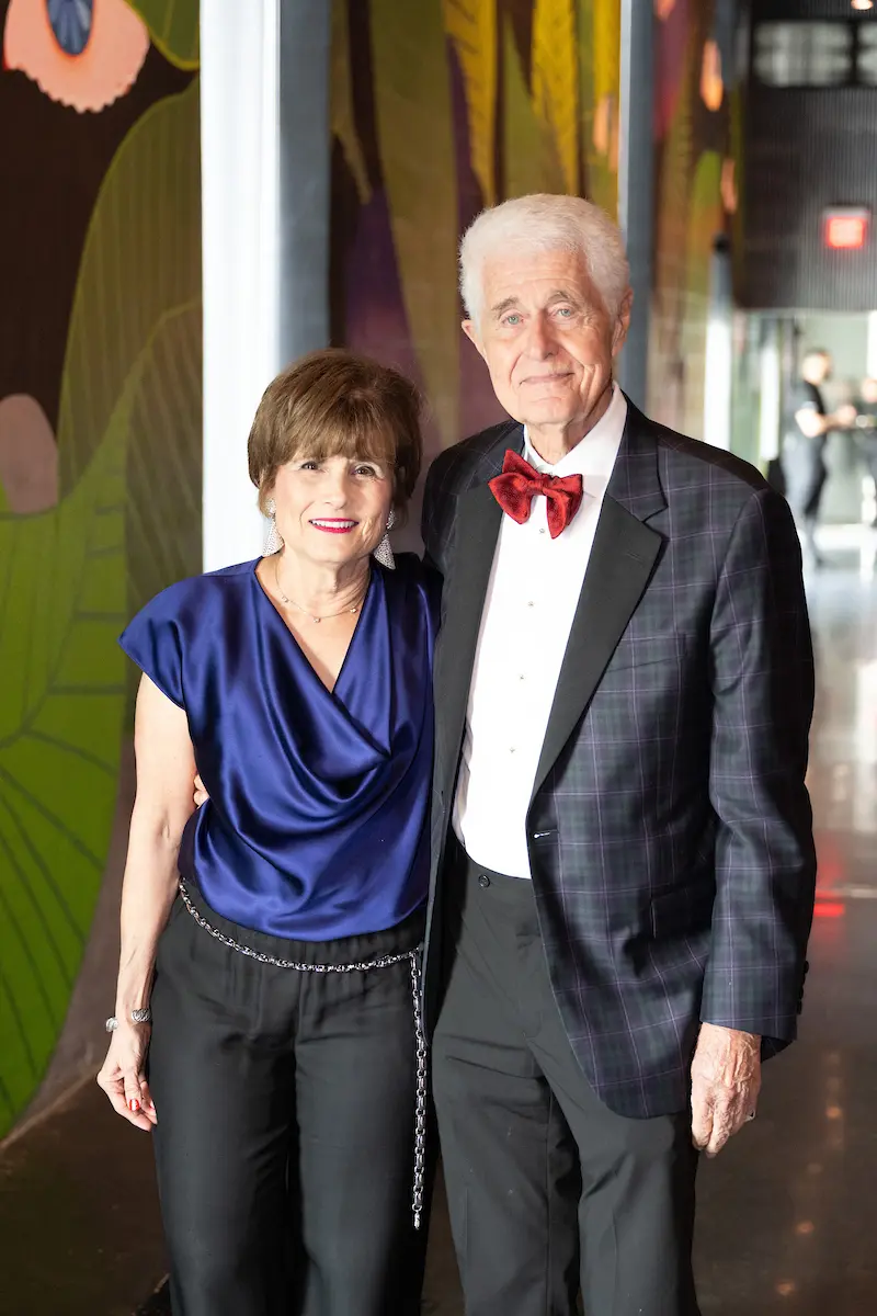 Katherine Pulse & Dewey Stringer at the Victory Houston gala (Photo by Wilson Parish)
