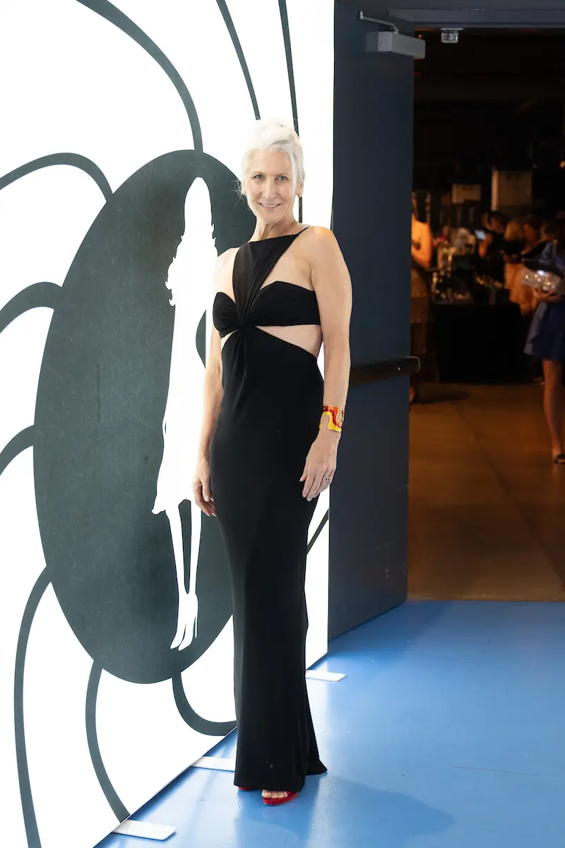 Sandra Burgess at the Victory Houston gala (Photo by Wilson Parish)
