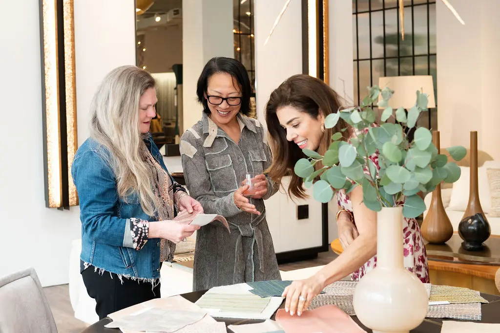 Sandy Hubbard, Tina Syring, Natasha Baradaran (Photo by Tamytha Cameron)