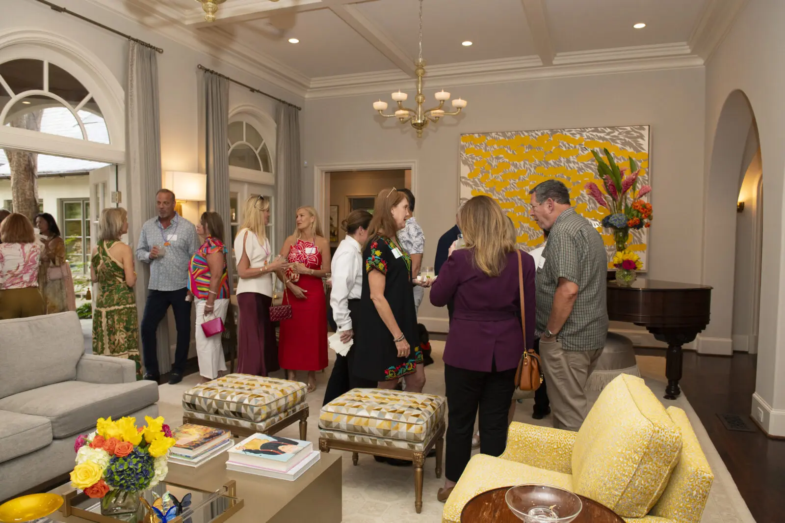 Klyde Warren Park's Spring Fiesta at the Susser's Preston Hollow home.