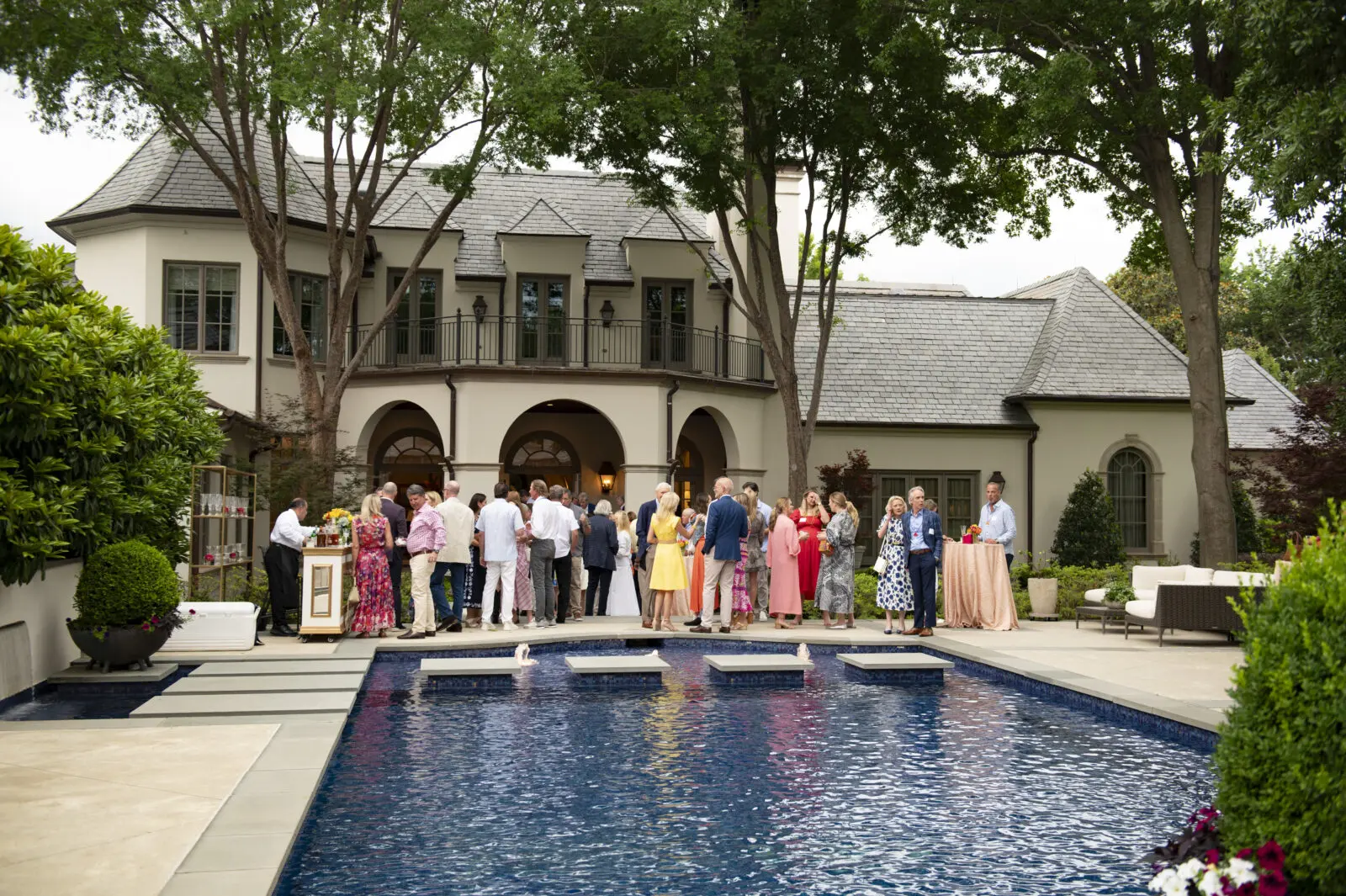 Klyde Warren Park's Spring Fiesta at the Susser's Preston Hollow home.