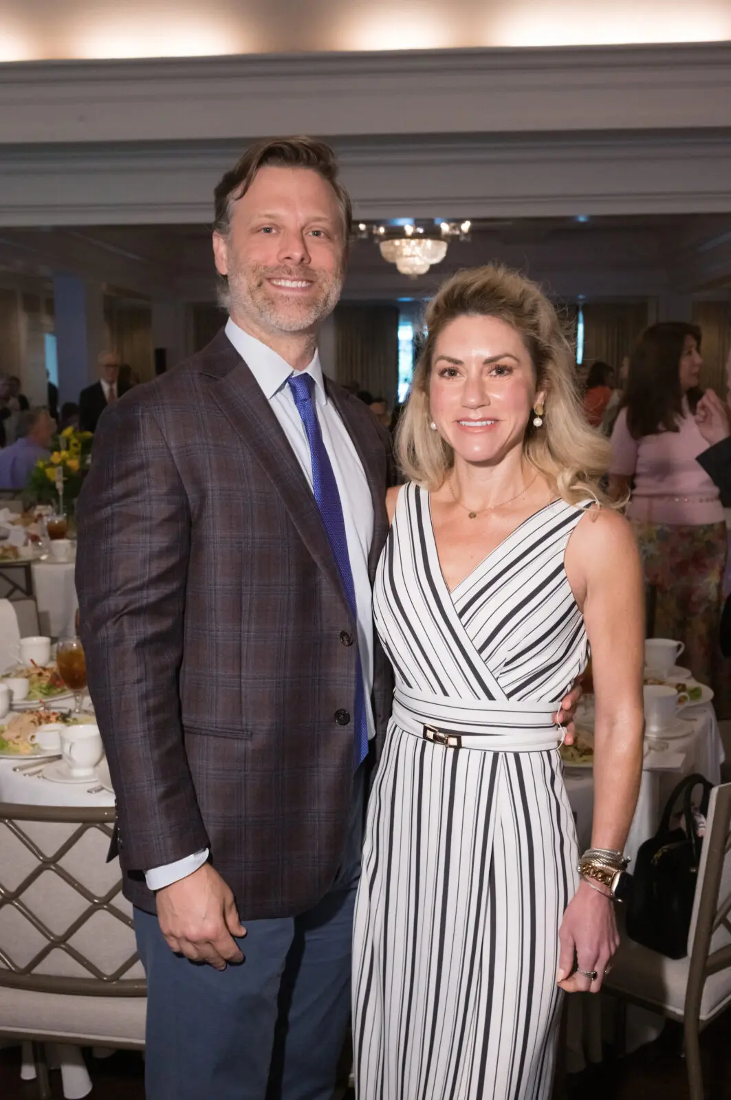 David & Kirby Lodholz at CanCare's 'Hope Survivorship' luncheon (Photo by Daniel Ortiz)