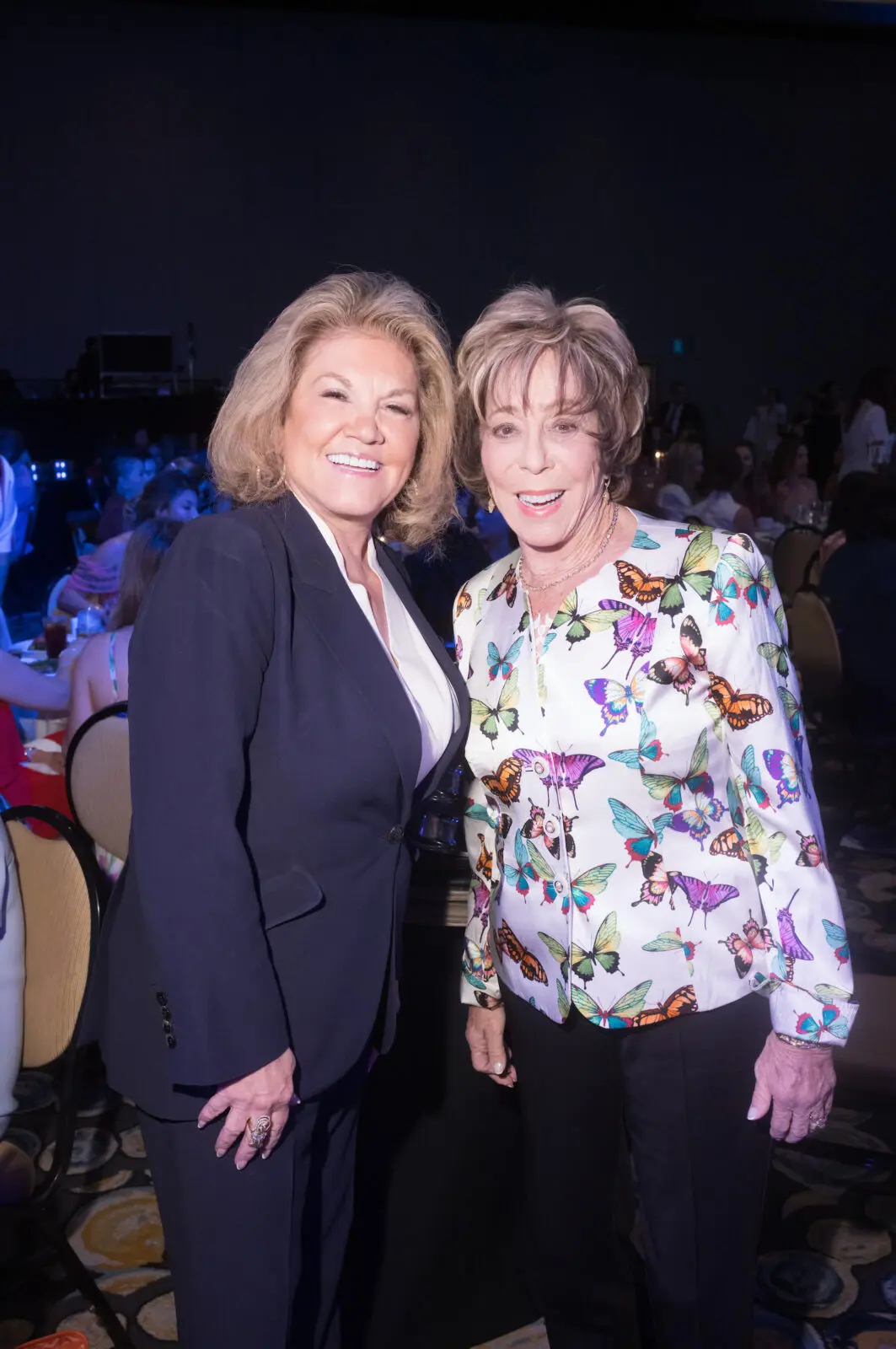 Edna Meyer-Nelson, Suzanne Klein at the Latin Women's Initiative 'Viva la Moda' event (Photo by Daniel Ortiz)