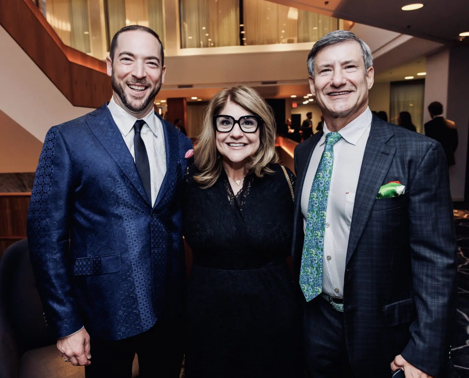Edward Finger, Kim Whitener, Dean Putterman at DACAMERA 2026 Gala: Music Salons and Jazz Supper Club